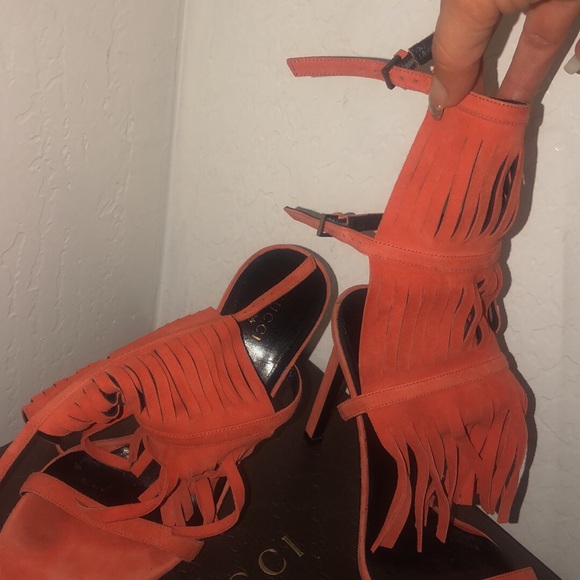 Gucci sandals size 6.5 used 2 time only , - Picture 3 of 8